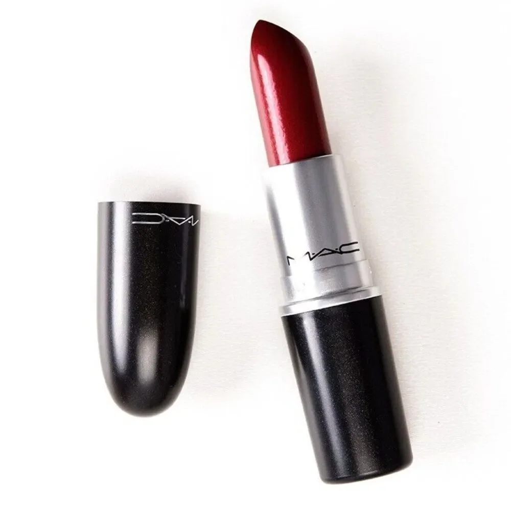 MAC DARE YOU #207 Lipstick ~ Deep Brown Red Pearl Cremesheen ~RETIRED